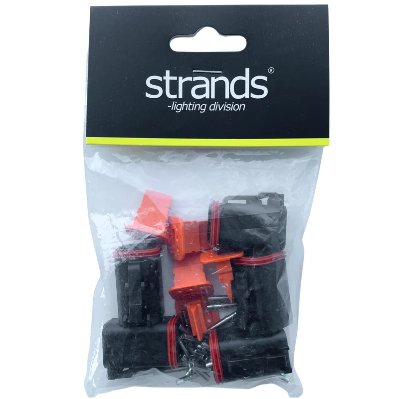 Pack of 5 Strands Pro DEUTSCH DT Connector Plugs / 6 Way