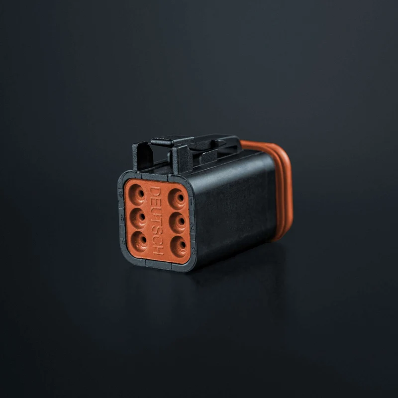Pack of 5 Strands Pro DEUTSCH DT Connector Plugs / 6 Way