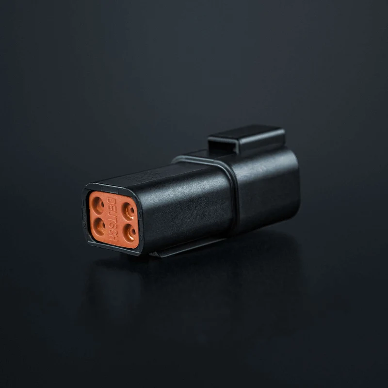 Pack of 5 Strands Pro DEUTSCH DT Connectors / 4 Way