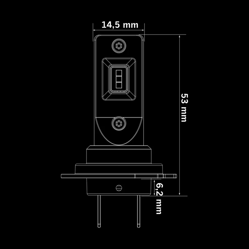 Strands Big Energy Fanless LED Bulbs / H7