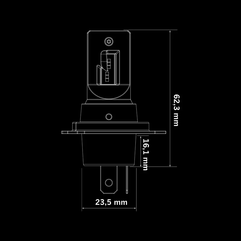 Strands Big Energy Fanless LED Bulbs / H4