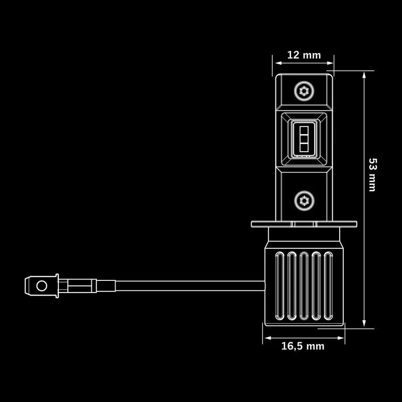 Lampadine LED Strands Big Energy senza ventola / H3
