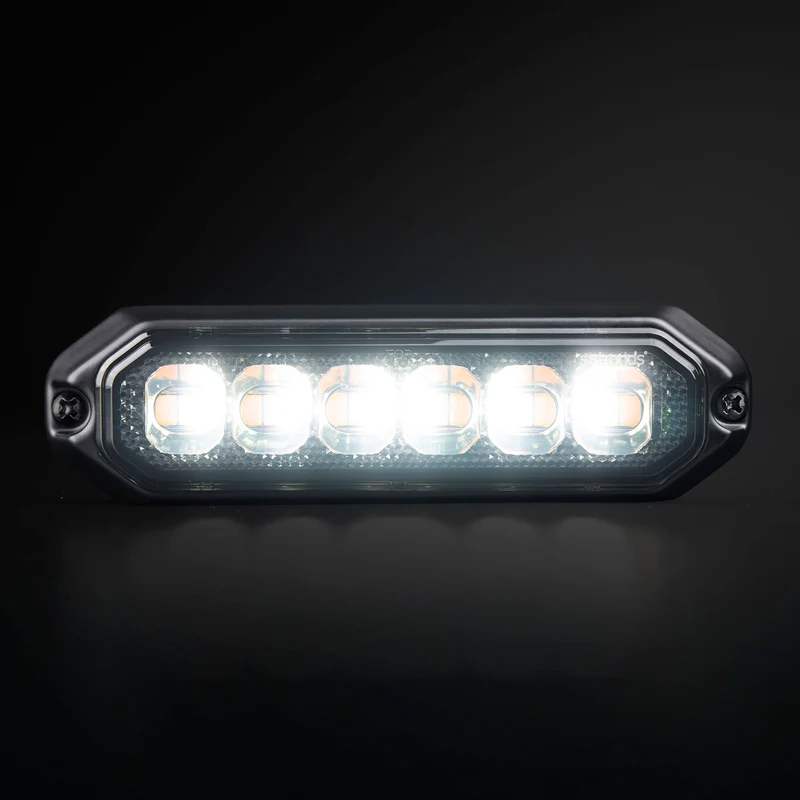 Strands Dark Knight Duo Strobe Warning Light / Amber & White