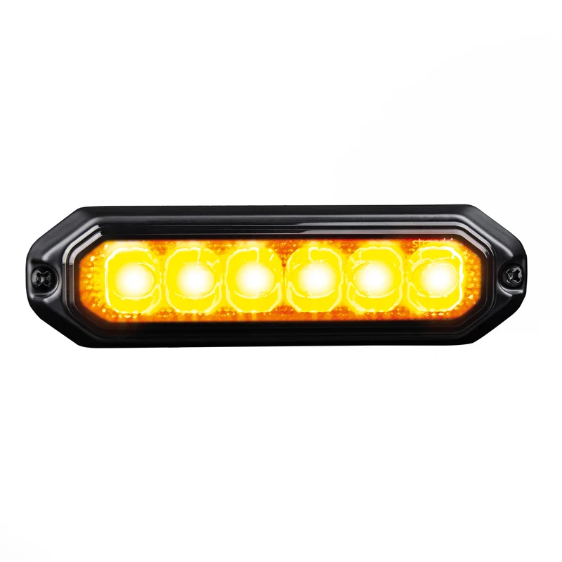Strands Dark Knight Duo Strobe Warning Light / Amber & White