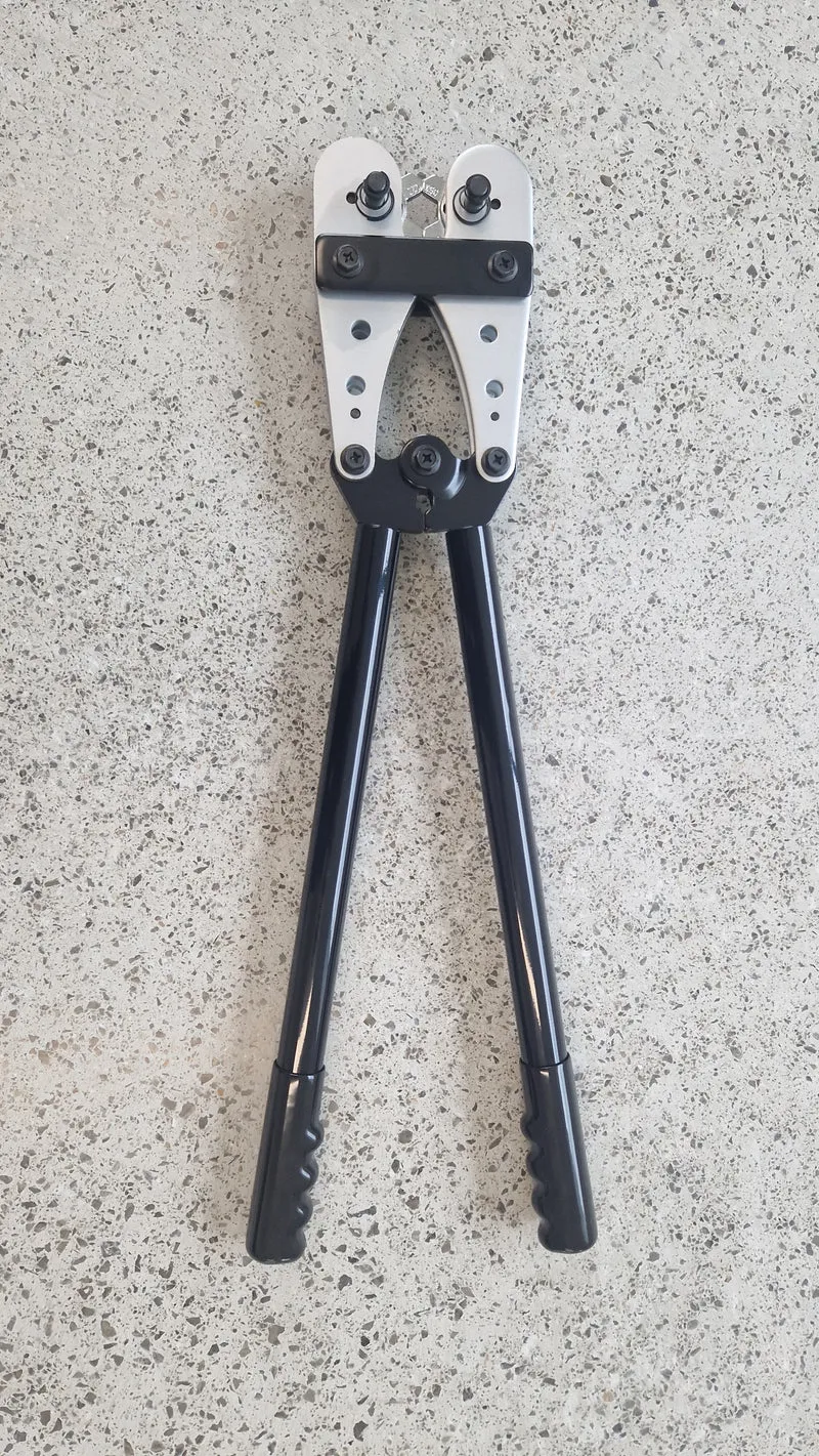 Heavy Duty Crimper for Copper Tube Terminals / 25-150mm²