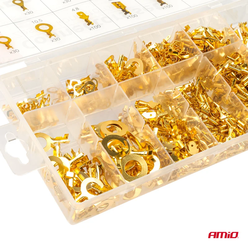 Assorted Non-Insulated Crimp Terminals