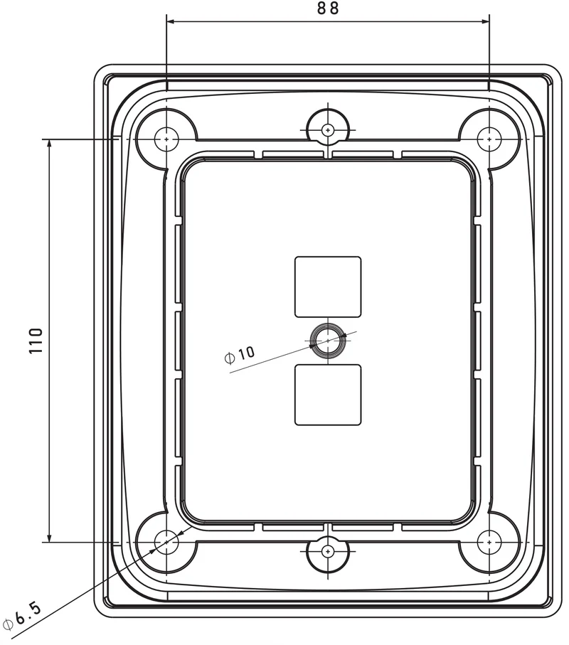 Fristom FT-323 & 324 Block Lamp Mounting Frames