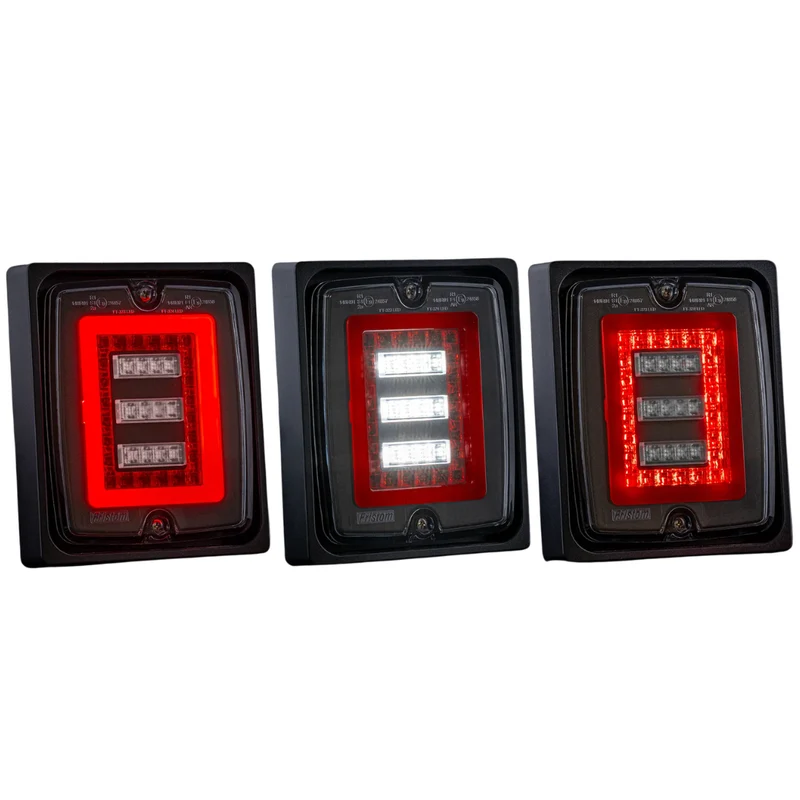 Faro Fristom FT-324 con luce posteriore, retromarcia e fendinebbia.
