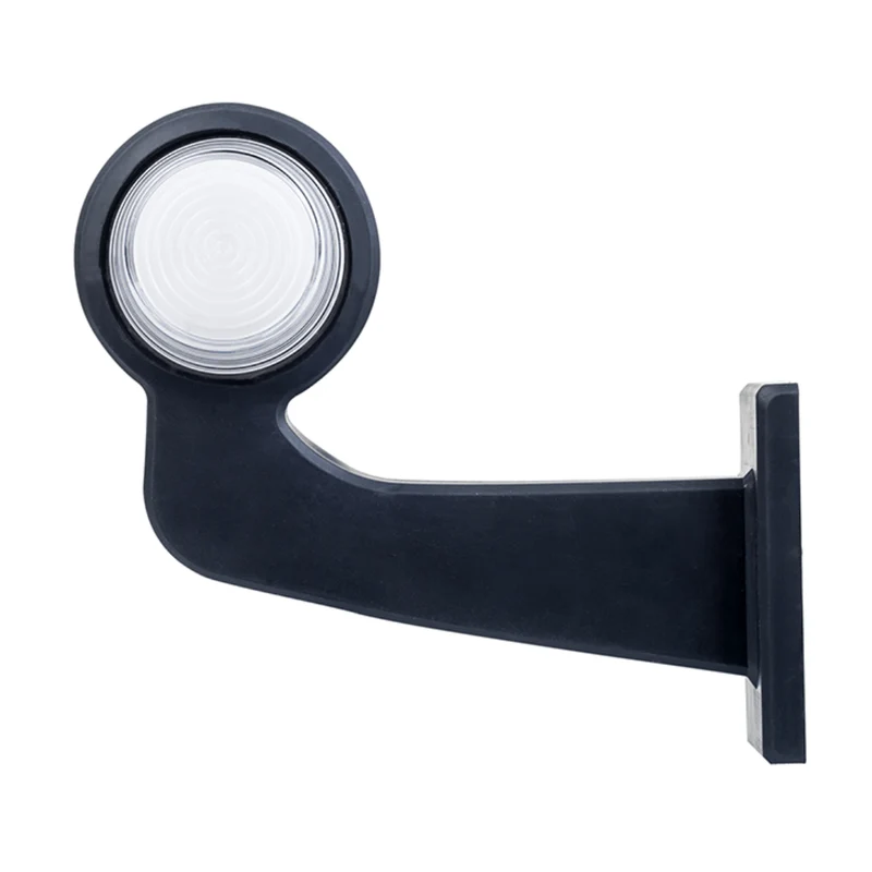 Old School Danish LED Outline Marker Lights / Red & Clear Neon Lens