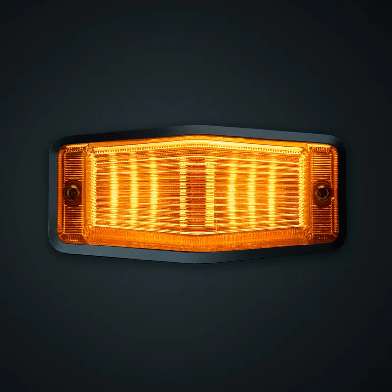 Strands LED Double Burner Light with Strobe / Amber Lens