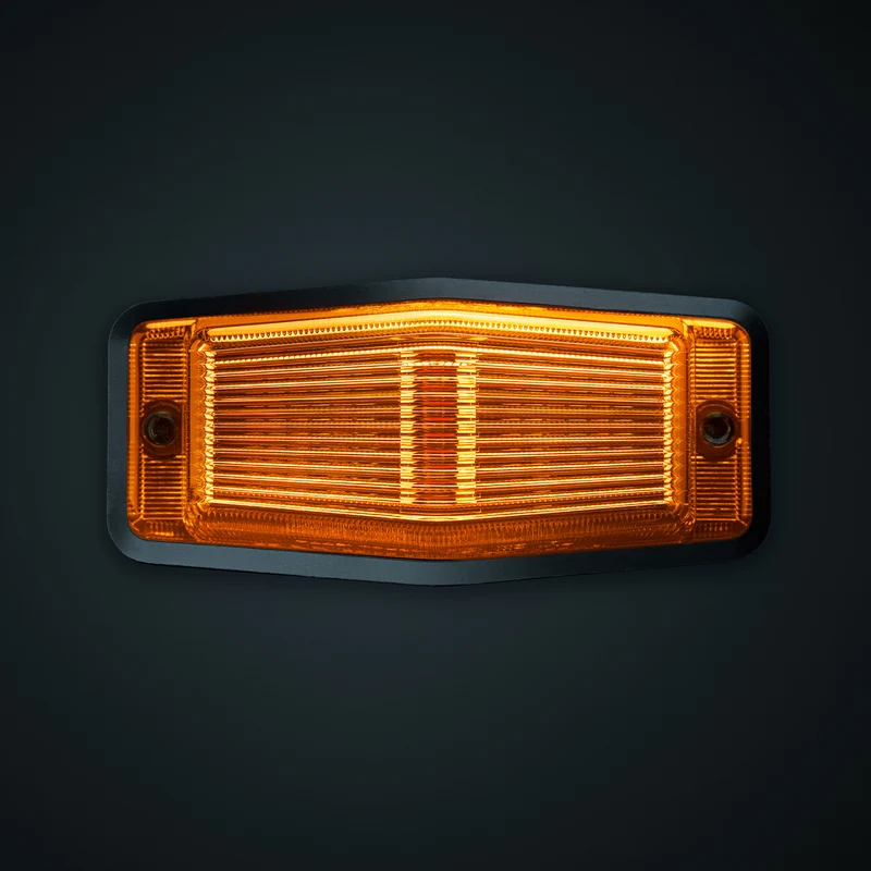 Strands LED Double Burner Light with Strobe / Amber Lens