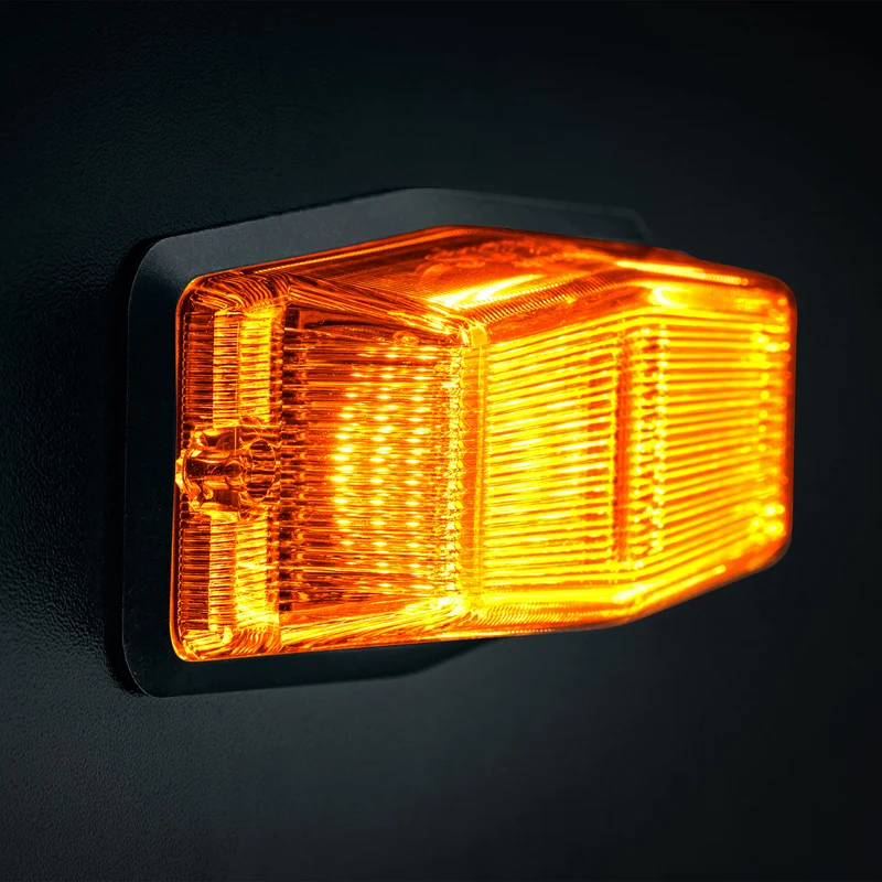 Strands LED Double Burner Light with Strobe / Amber Lens