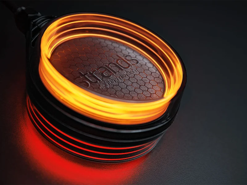 Strands FOR9T Spanish Lollipop Light / Amber, White & Red LEDs