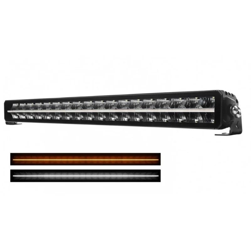 32" LED Light Bar with Dual Amber & White DRL Strip