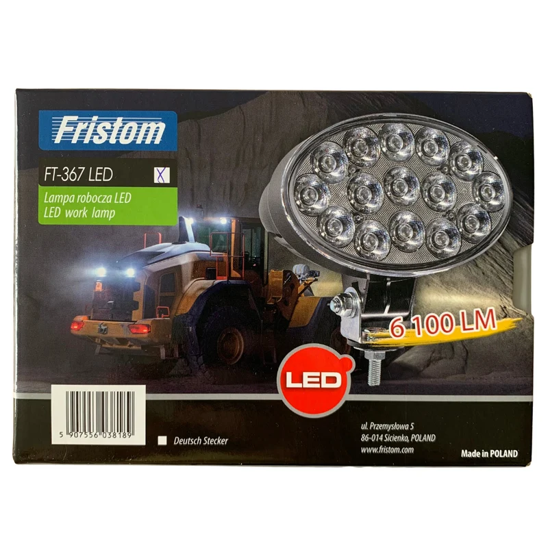 Fristom Oval LED Work Lights / 6000+ Lumen