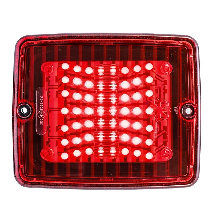 Strands IZE LED Tail Light with Red Lens