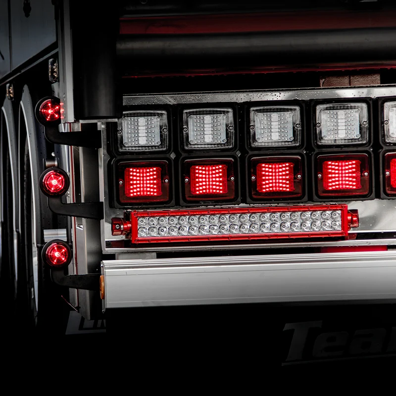 Strands IZE LED Tail Light with Red Lens
