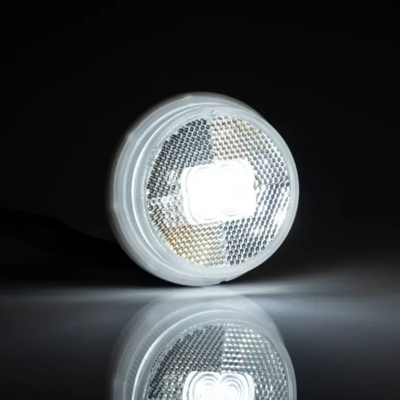 Fristom Round LED Marker Lights with Reflector
