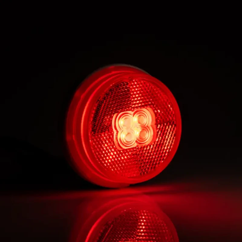 Fristom Round LED Marker Lights with Reflector
