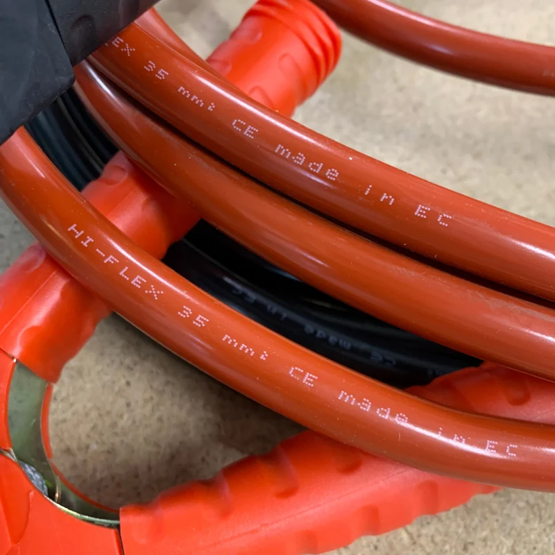 35mm² Heavy Duty Jump Leads / Bolted & Crimped
