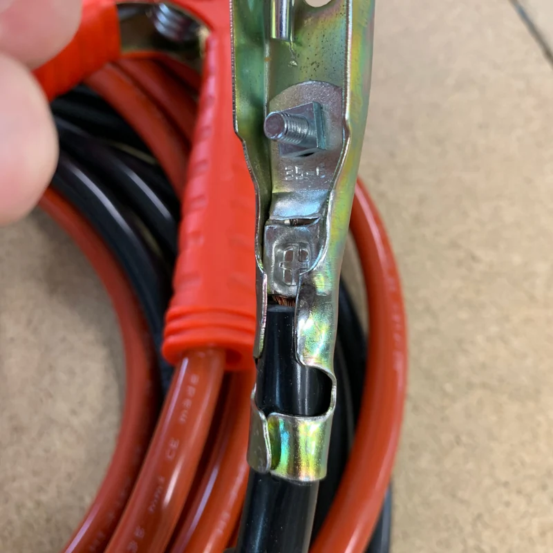 35mm² Heavy Duty Jump Leads / Bolted & Crimped