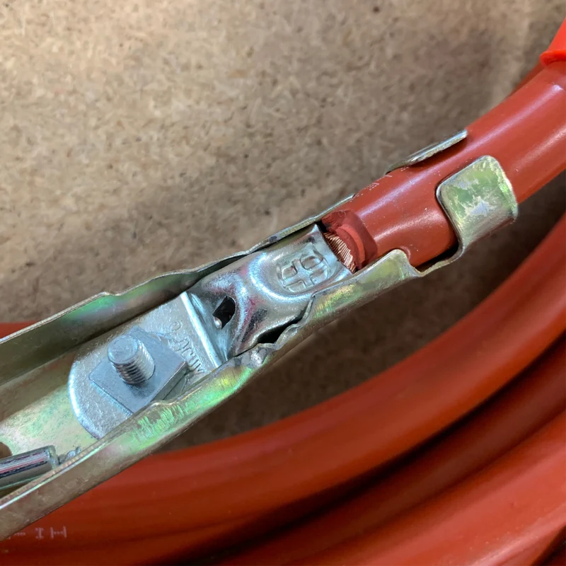 Cavi di avviamento per impieghi gravosi da 50 mm² / imbullonati e crimpati