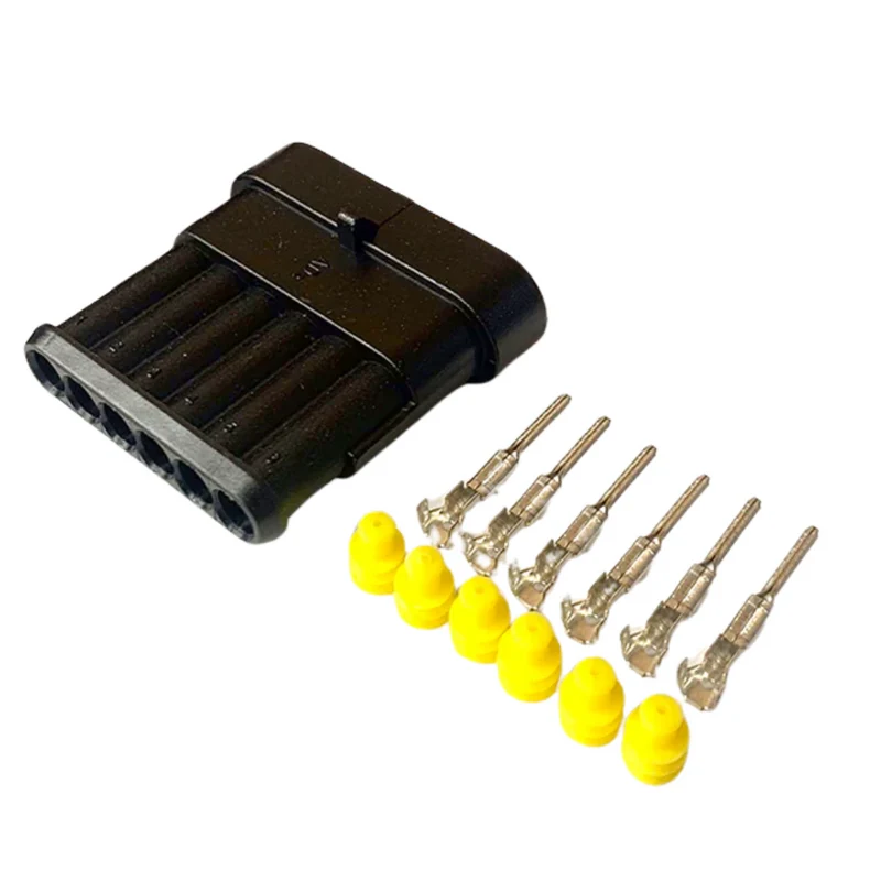 AMP Superseal 1.5 Series Connectors / 6 Way