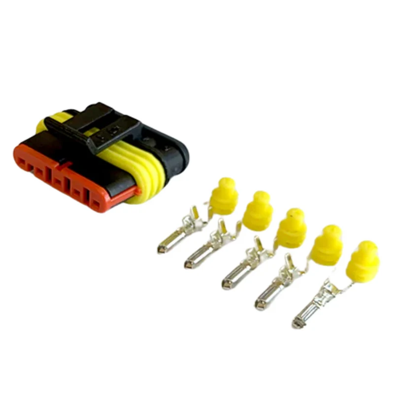 AMP Superseal 1.5 Series Connectors / 5 Way