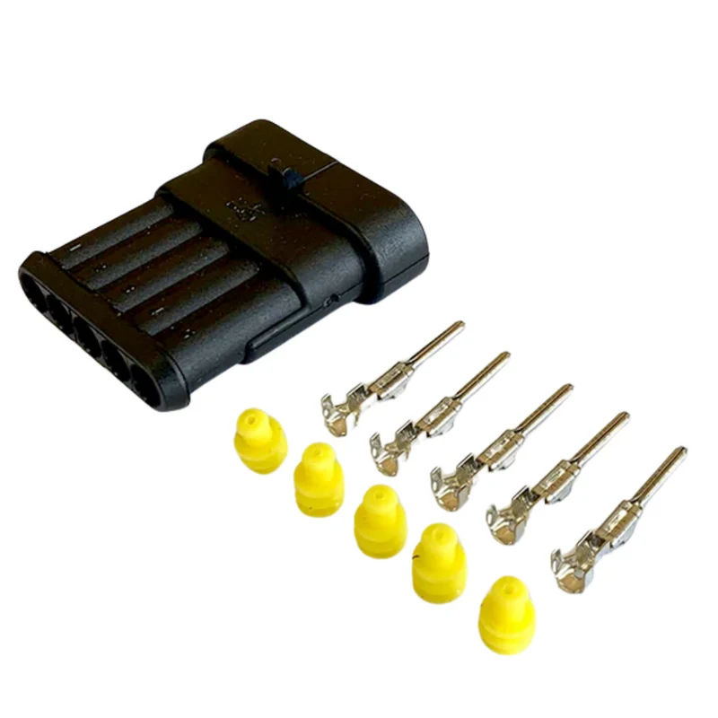AMP Superseal 1.5 Series Connectors / 5 Way