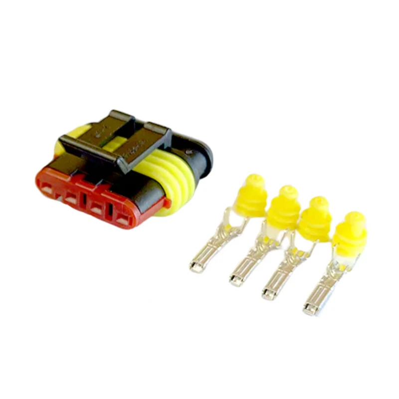 AMP Superseal 1.5 Series Connectors / 4 Way