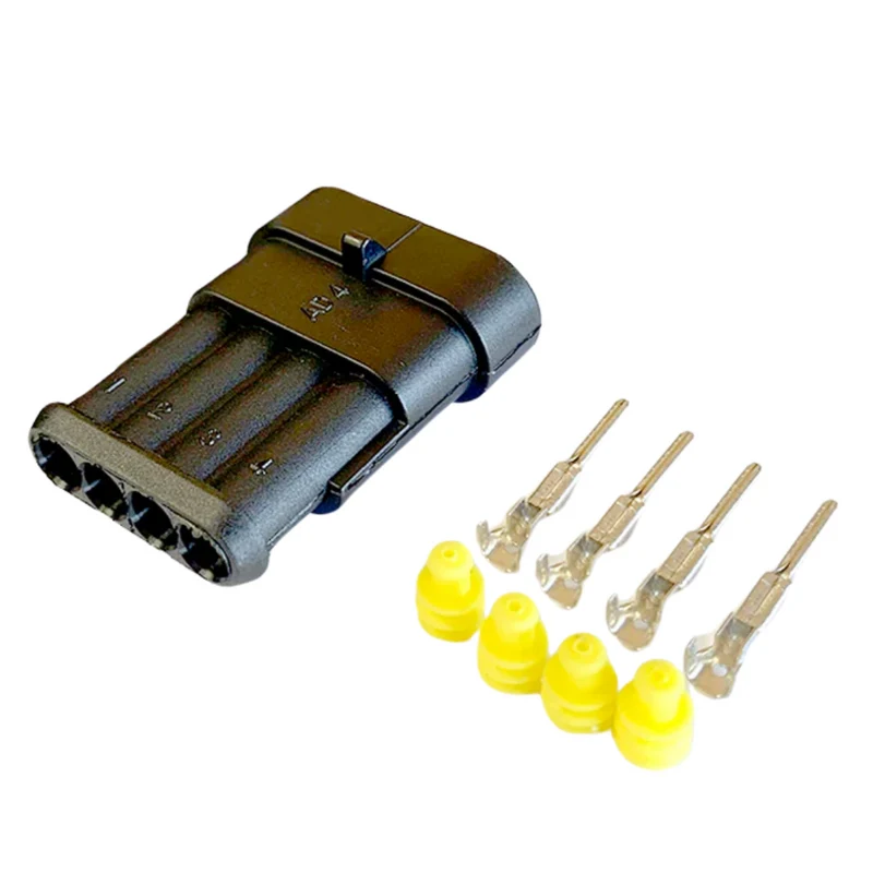 AMP Superseal 1.5 Series Connectors / 4 Way