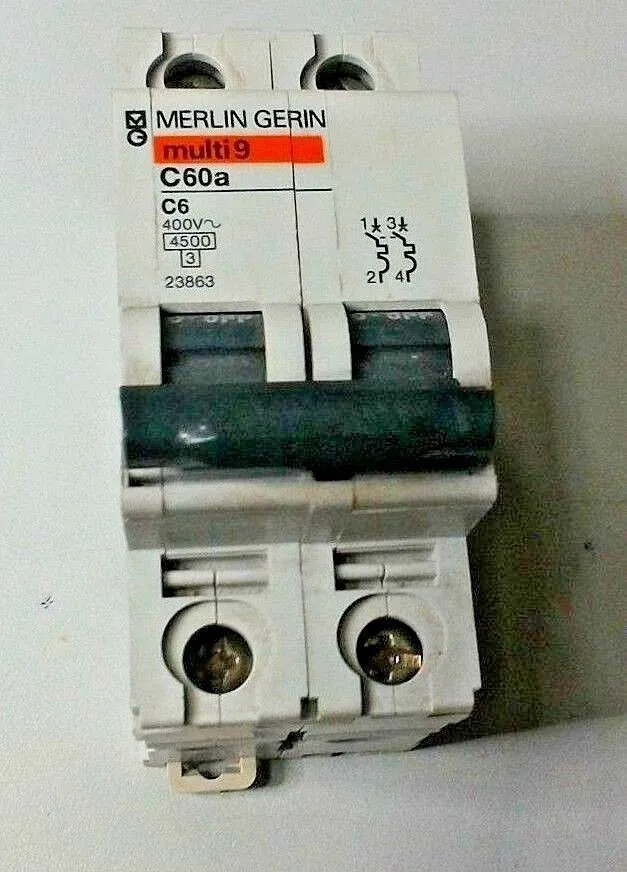 Interruttore Magnetotermico Schneider Merlin Gerin C60A 2P – 23863