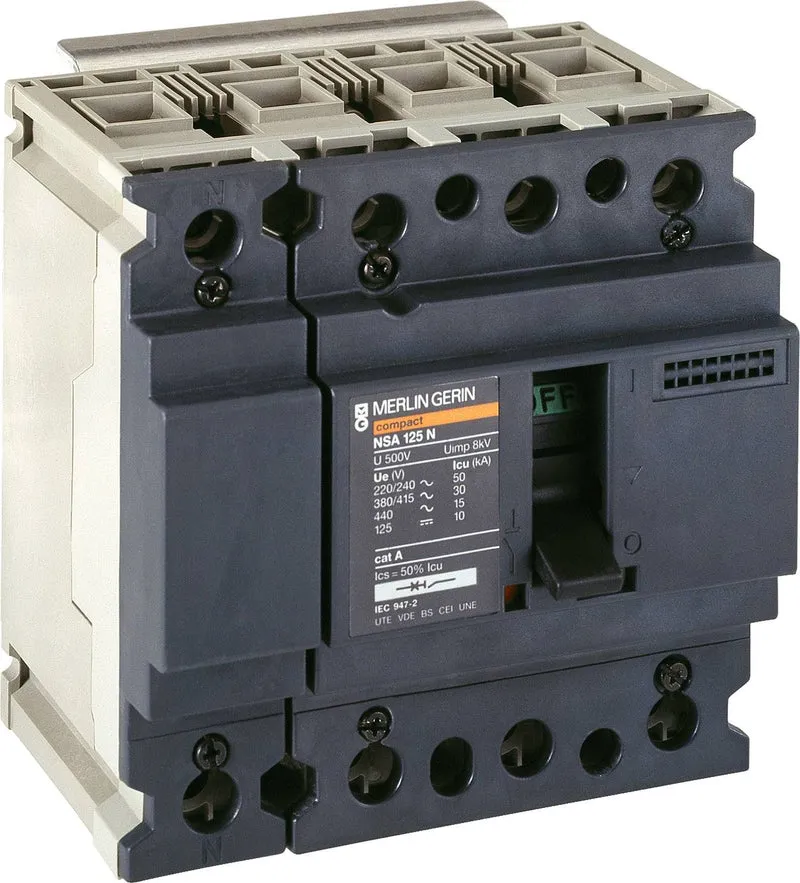 Interruttore di Potenza Scatolato Schneider Compact NSC100N 4P 100A – 28139