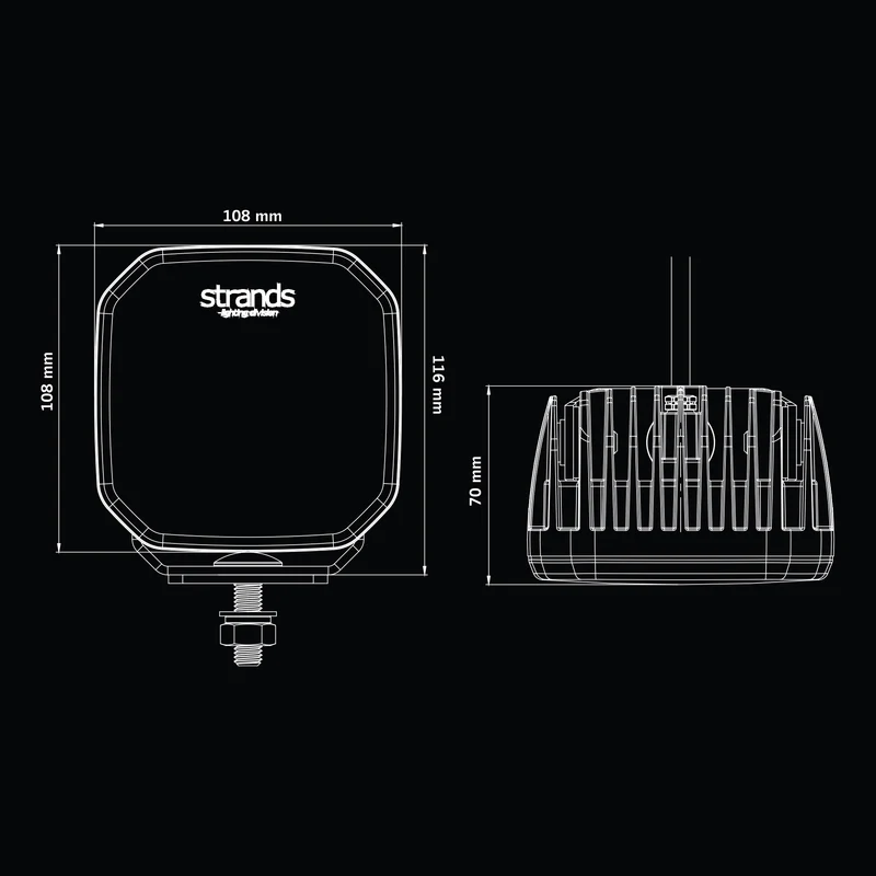 Strands FOR9T No-Glare Work Light / 78W