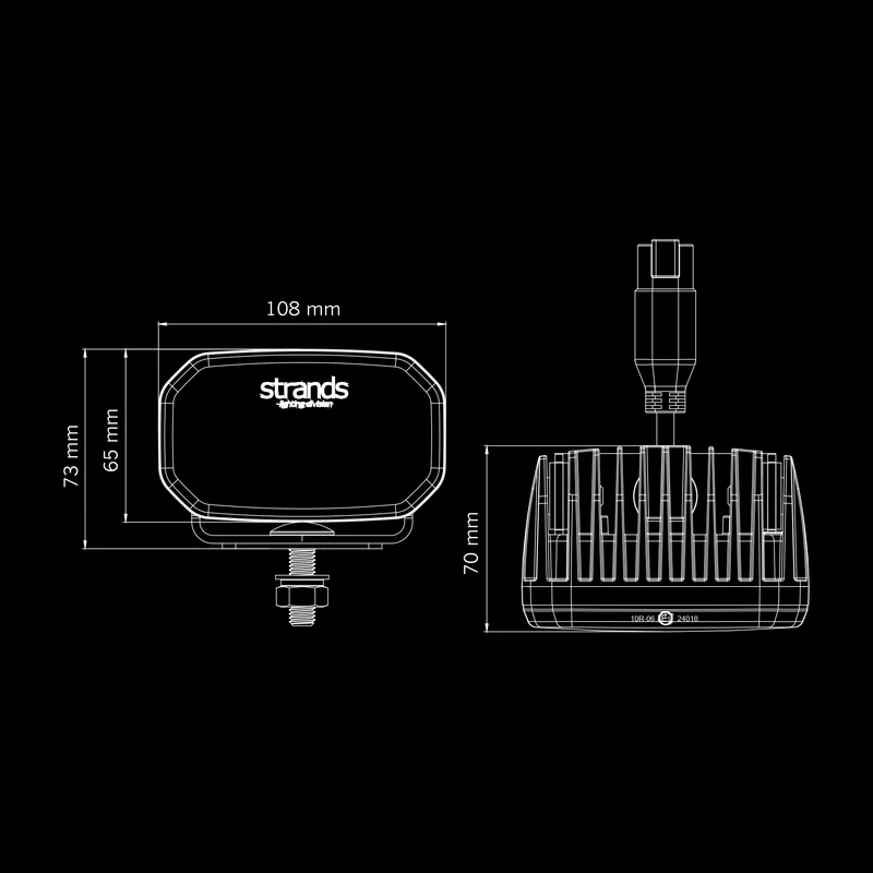 Strands FOR9T No-Glare Work Light / 31W