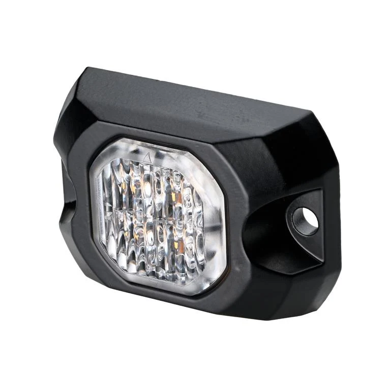 Luce stroboscopica a 4 LED per montaggio in superficie LAP / Ambra