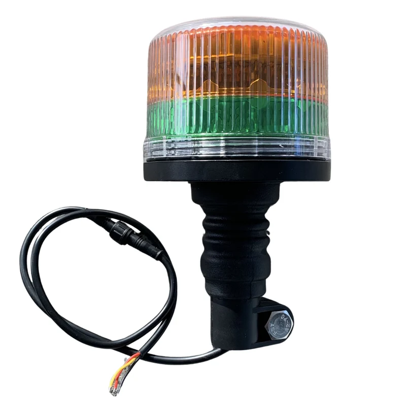 LAP Faro LED ambra e verde / Montaggio DIN flessibile