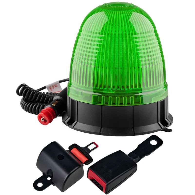 LAP Green Beacon with Seat Belt & Buckle