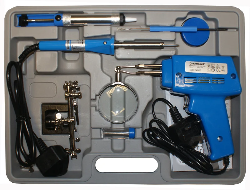 Soldering Kit with 30 & 100w Guns