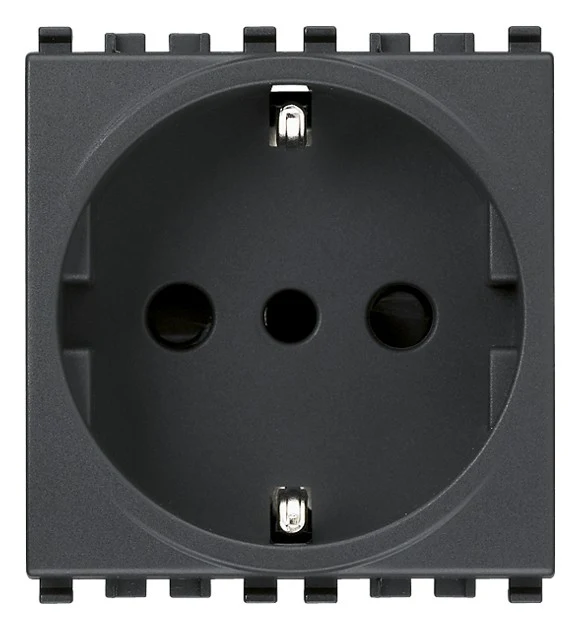 Presa Vimar Eikon Sicury 2P+T 16A P30 2 Moduli