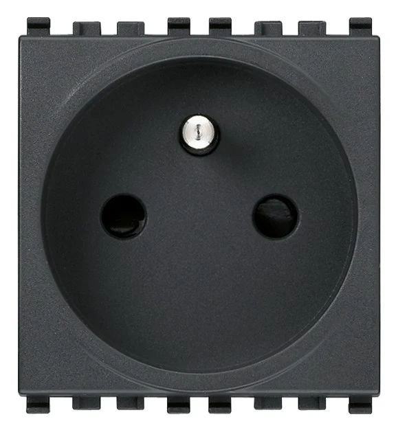 Presa Sicury Vimar Eikon Francese 2P+T 16A 2 Moduli