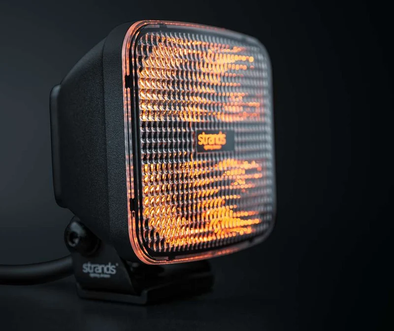Strands IZE OG Lampada da lavoro quadrata con doppia luce di posizione