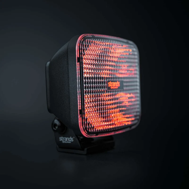 Strands IZE OG Lampada da lavoro quadrata con doppia luce di posizione
