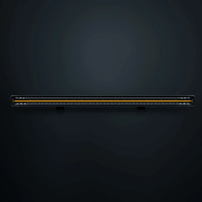 Strands Siberia Double Row Straight Light Bars with Amber / White Position Light