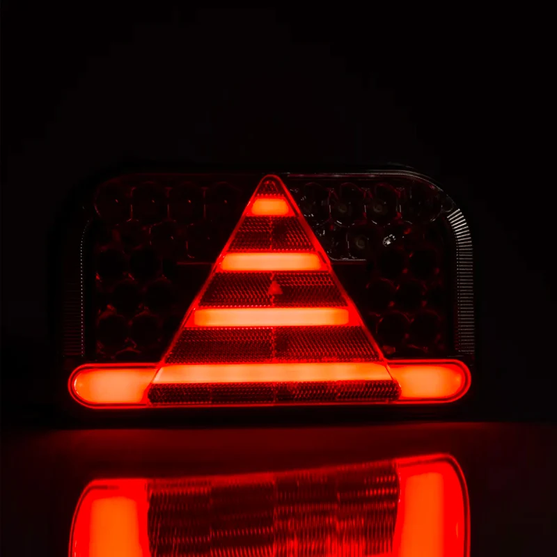 Fanale a LED per rimorchio con stop, coda, indicatore, fendinebbia, retromarcia e riflettore