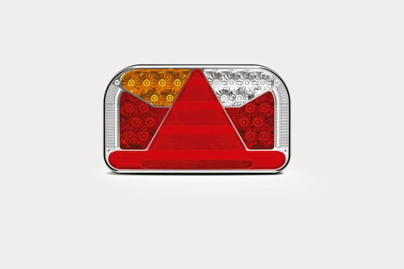 Fanale a LED per rimorchio con stop, coda, indicatore, fendinebbia, retromarcia e riflettore