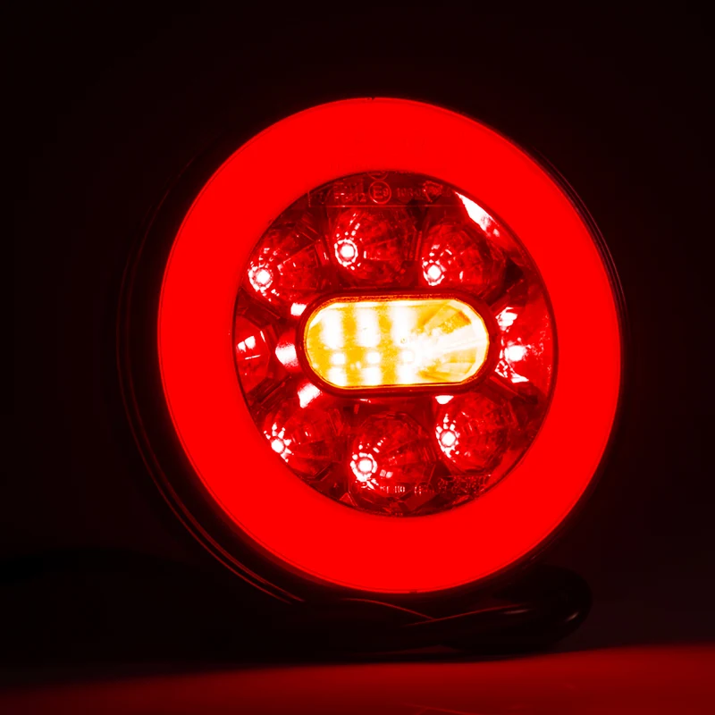 Lampada da rimorchio rotonda a LED effetto neon / Fristom FT-110