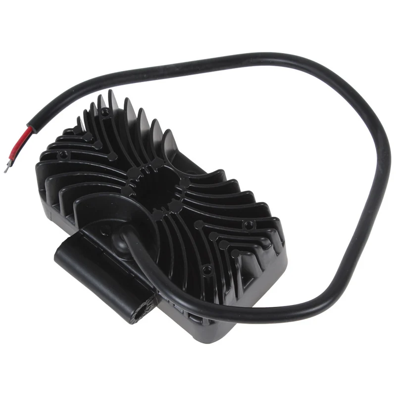 Rectangular 18W LED Work Light with 1100 Lumen Flood Beam