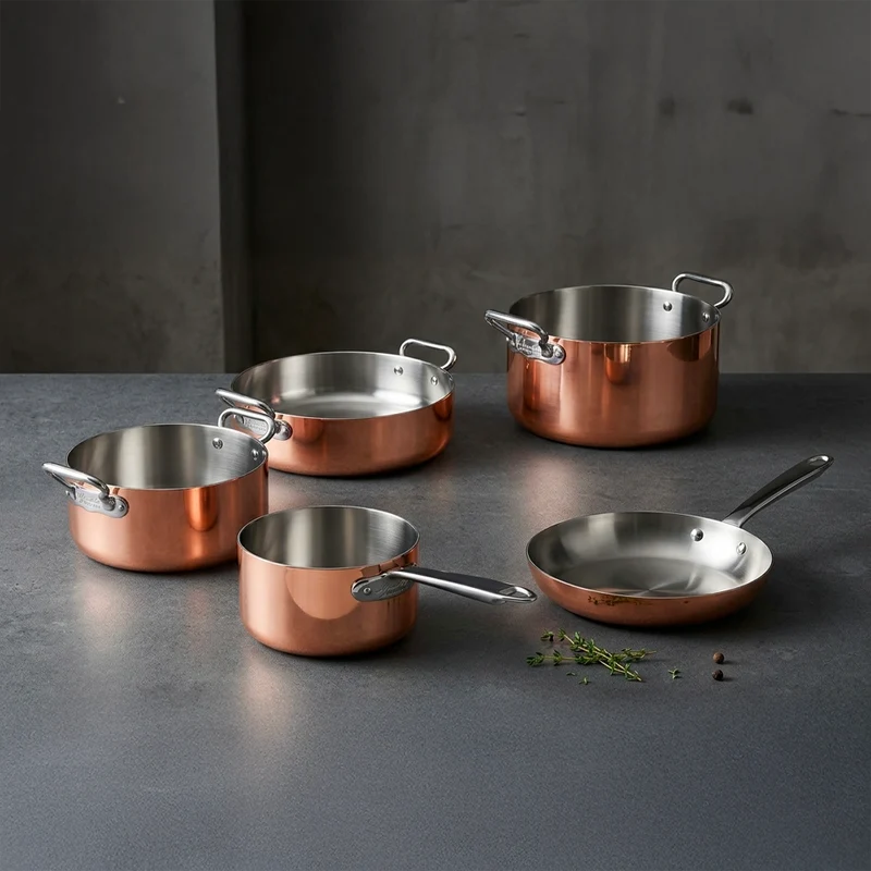 Agnelli Copper4 - Componi il tuo set di Pentole e Padelle