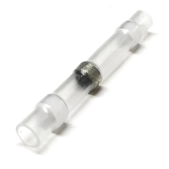 Solder Heat Shrink Wire Connectors White - Pack of 25
